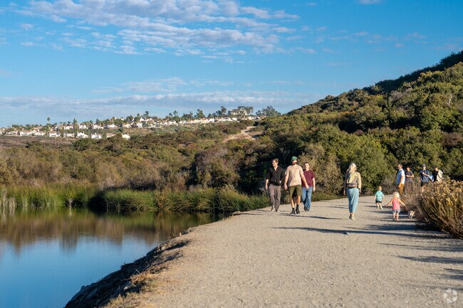 Lake is known for the long trails that loop around Lake Calavera.
