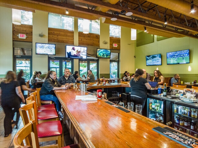 Timberwood Grill near Hollymead offers a great selection of hearty meals and a cozy environment.