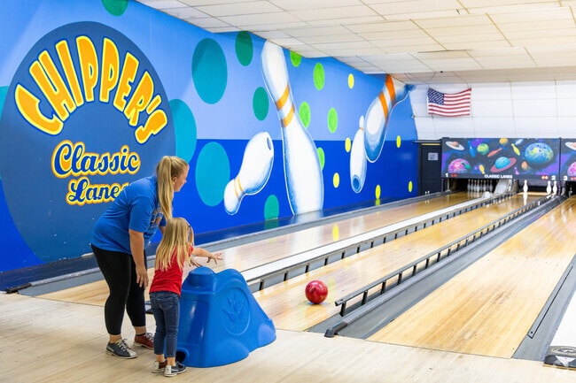 Clayton Park residents can enjoy bowling at Chipper's Classic Lanes, just a short drive away. This family-friendly entertainment center offers bowling, an arcade, laser tag, live music, and a full-service bar and restaurant.