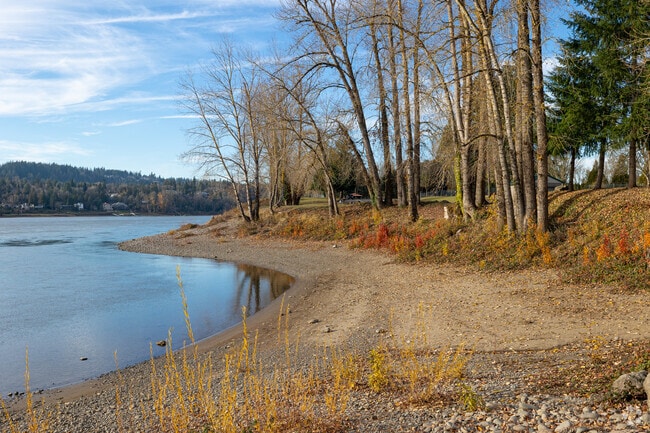 Visitors to Dahl Beach Park appreciate its beach access for water sports in the summer.