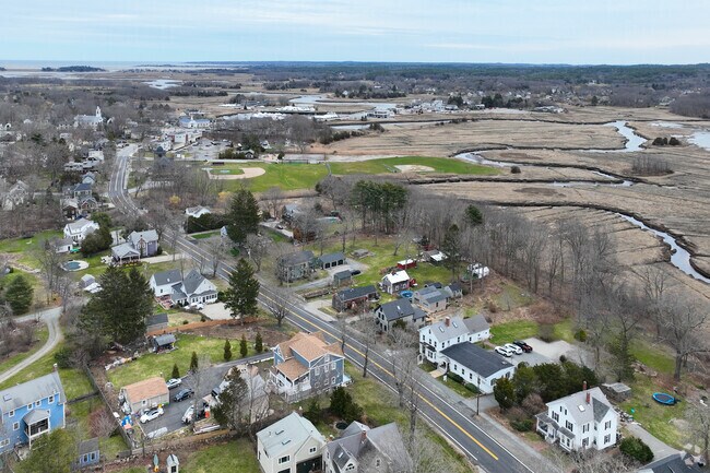 Essex sits at the entrance to a lush estuary leading out into the bay, and the water here