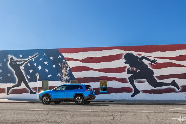 With over 200 murals in Mountain Home your sure to find one or two that inspries your day.