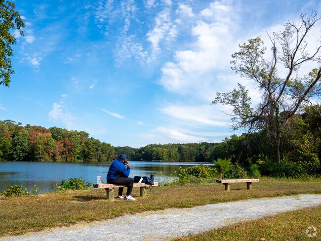 Enjoy the views Noland Trail offers to Sedgefield's residents.