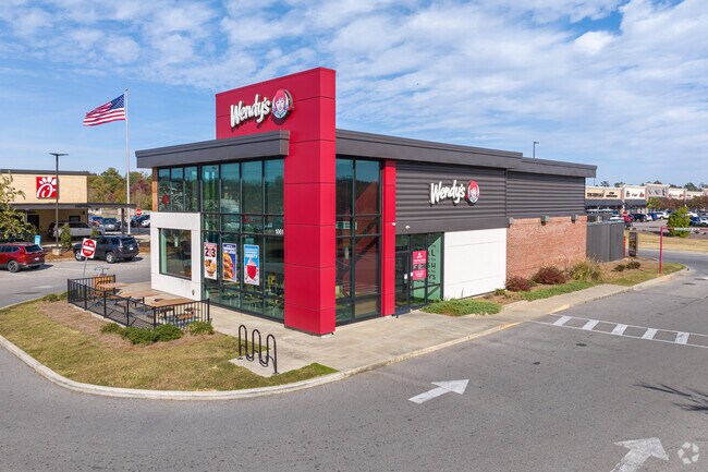 Several fast food chains can be found all throughout the Southeast Edgefield area.
