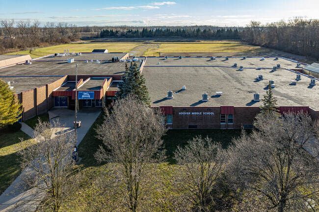 Hoover Middle School in Taylor, Michigan.