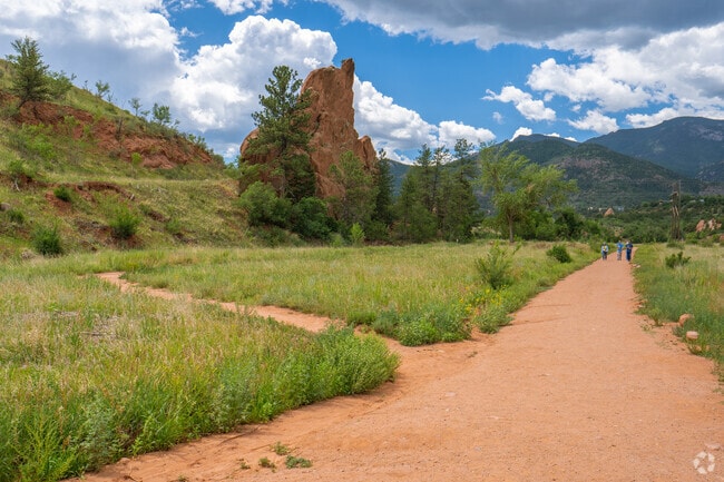 Enjoy beautiful rock formations at Red Rock Canyon Open Space in Midland-Westside.