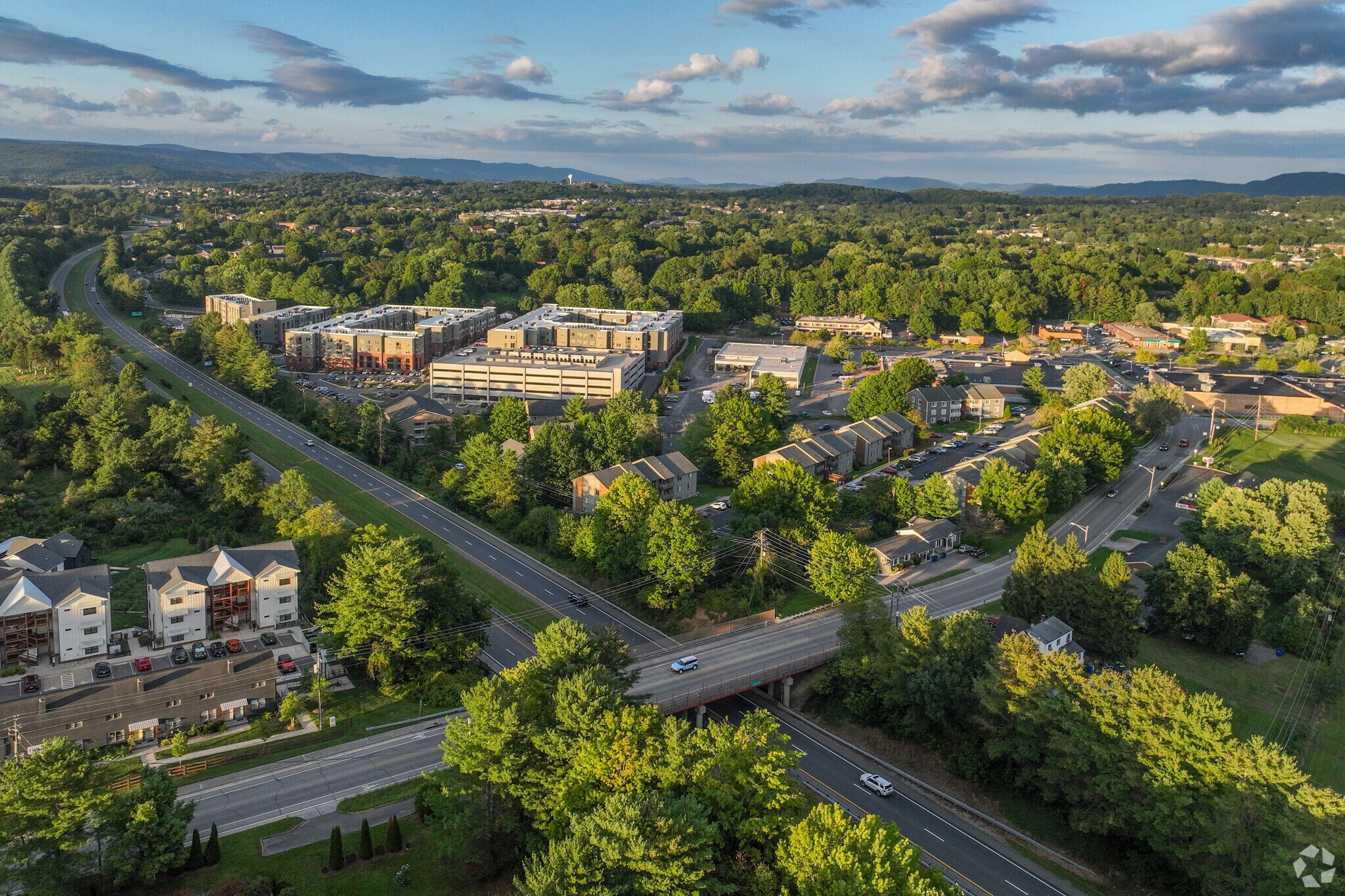Residents will love having easy access to Route 460 Bypass near Tom's Creek neighborhood.