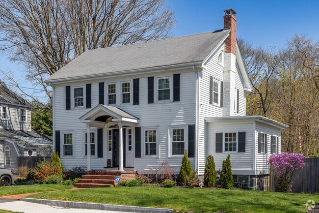 Colonial style homes are particularly common in East Braintree.