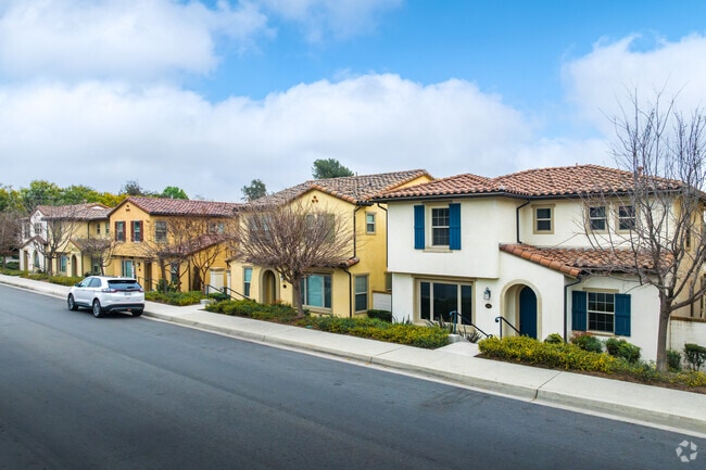 Discover Spanish-style townhomes in Vista.