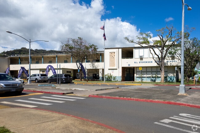 Robert Louis Stevenson Middle School fosters academic excellence and community spirit.