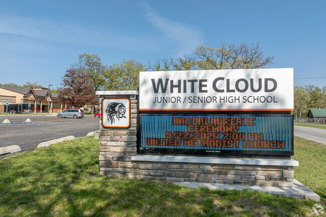 White Cloud High School is located in White Cloud, Michigan.