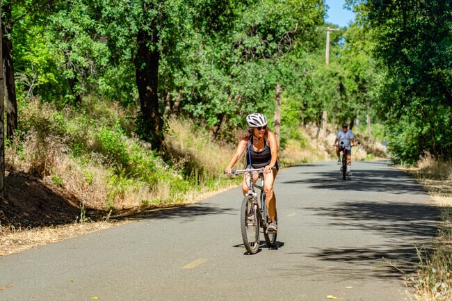 Sacramento River Trail has paved trails for exploring the river near Downtown Redding.
