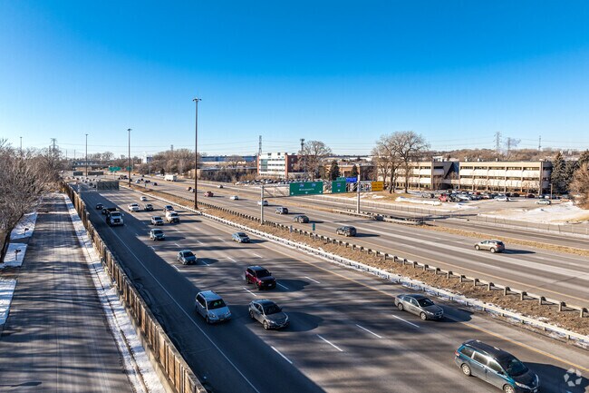 Midland Hills is located along I-35W and Highway 36.