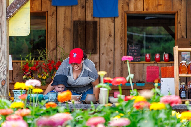 The Indian Creek Farm in Ithaca hosts produce-related events in the summer and fall.