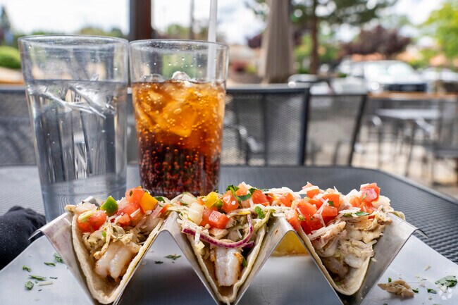 These delicately crafted shrimp tacos can found in Skyline Boulevard.