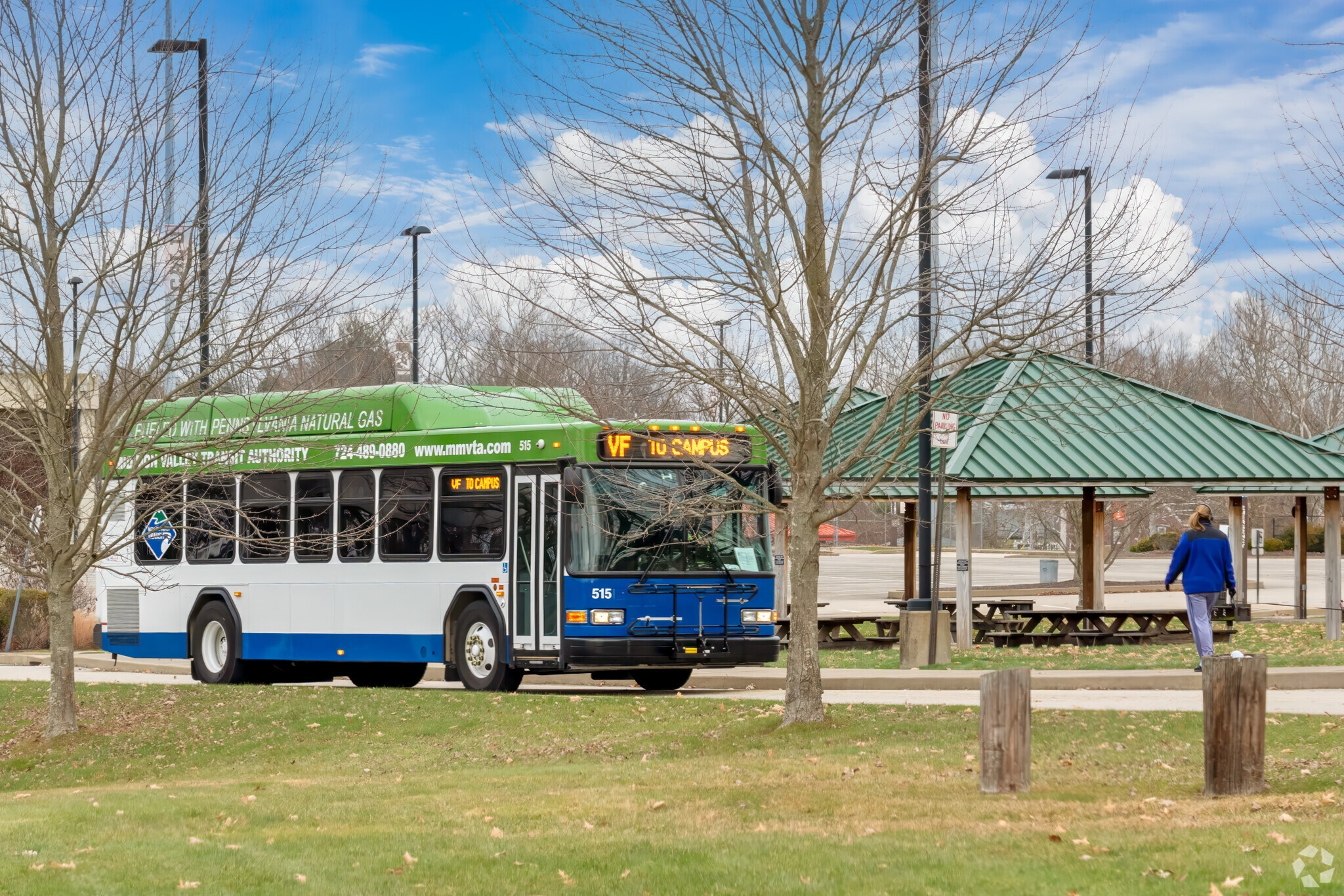 Public transportation is readily available in West Brownsville.