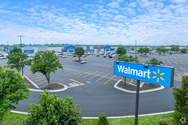 Walmart is a short drive from Edgelea.
