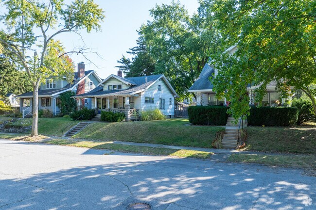 Shaded bungalow-style homes look like a cozy place to live in Miller.