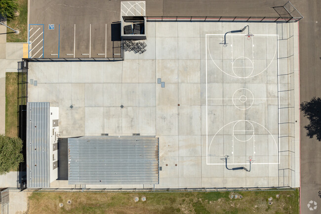 Bridges Academy offers students a safe and secure play area near their classroom.