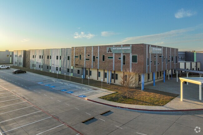 Uplift Ascend Middle School serves about 900 students.