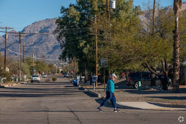 Sweeping views of the Catalina's entice morning walkers to get out in Doolen-Fruitvale.