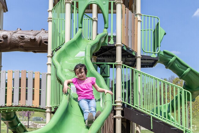 Residents of Murrysville can enjoy the slides at Murrysville Community Park.