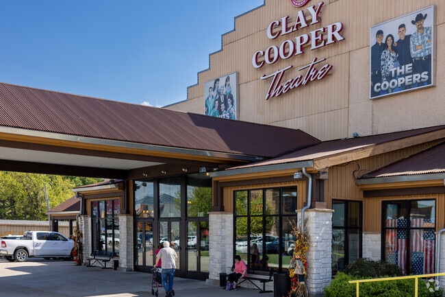 Clay Cooper Theatre hosts live music and comedy shows on Branson Strip.