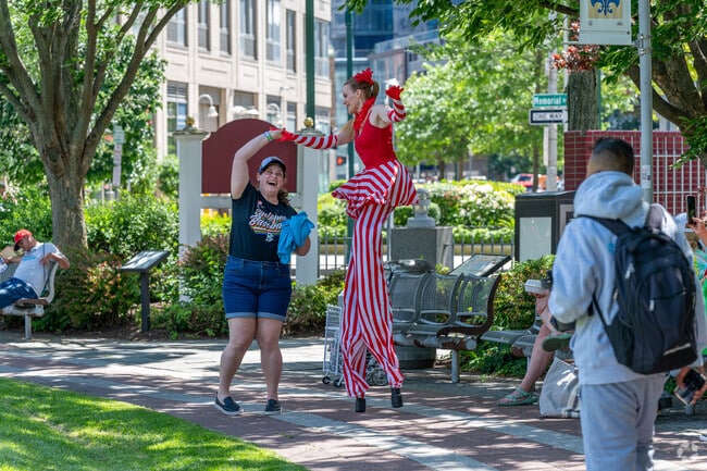 Pride Day in Downtown New Rochelle features live music, carnival games, food trucks, & vendors.