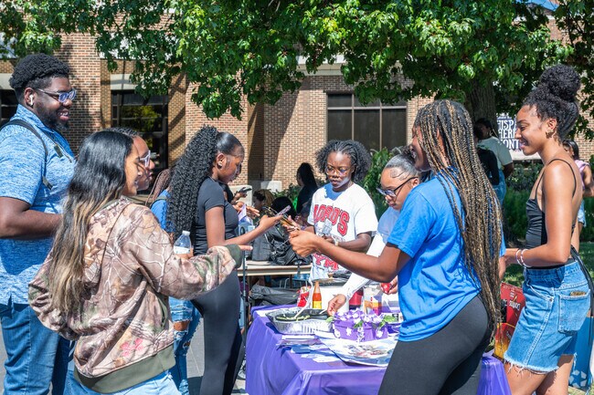 Students at Indiana State University can join many clubs like the Sisters in Christ.