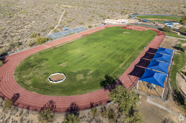 McDowell Mountain Elementary School in Fountain Hills has a great sporting area.