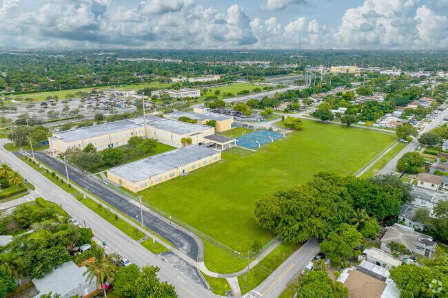 Hubert O. Sibley K-8 Academy provides a secure learning space.