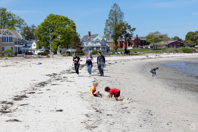 Willard Beach features gentle surf and a family-friendly coastal setting.