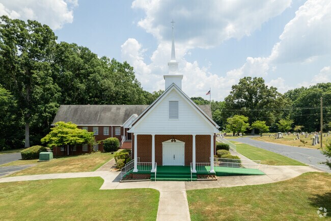 There is a wide variety of churches and places of worship in the area.