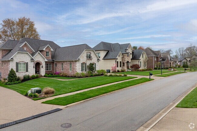 The Prospect neighborhood has wide streets and sidewalks for residents to enjoy.