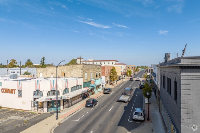 The Hillyard neighborhood is a very popular neighborhood to visit on the weekends.
