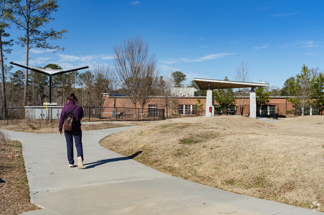 Skyland Park is a top spot for Drew Valley residents to get fresh air in the city side area.