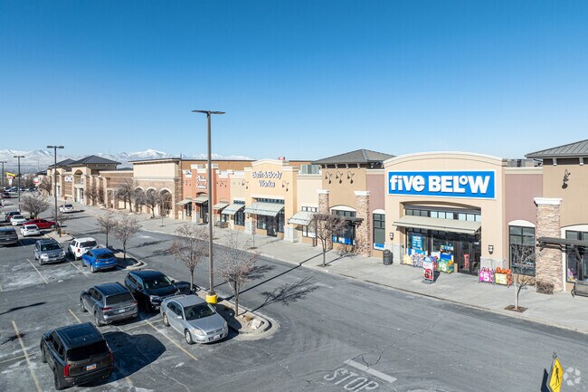 Draper residents can enjoy shopping at large chain stores.