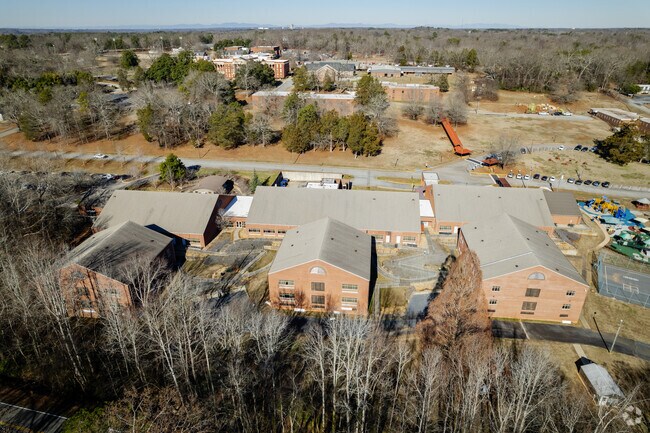 Back of Cedar Springs Academy