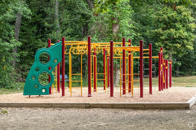 Students love the playground area at the Fort Washington Forest Elementary School.
