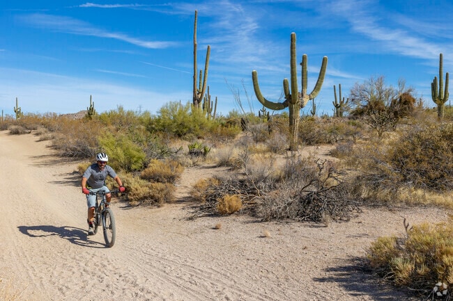 Browns Ranch is a popular spot for hiking and biking in Troon North.