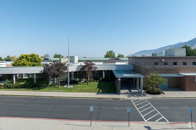 Middle Canyon Elementary School is located in the Tooele County neighborhood.