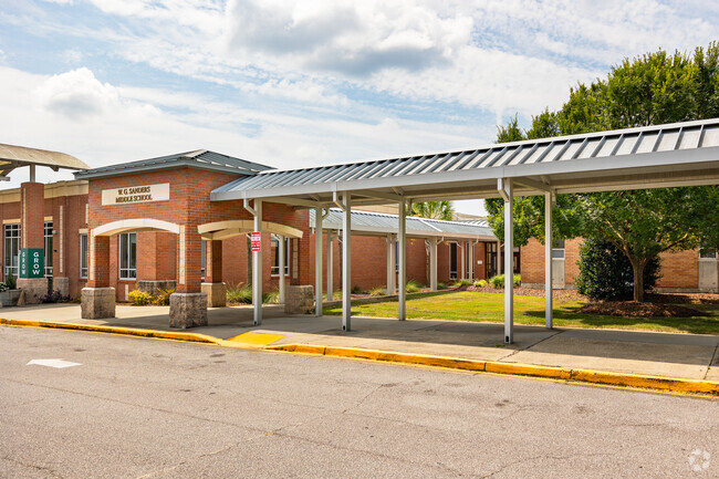 S.G. Sanders Middle School prepares its' students for the rigors of high school.