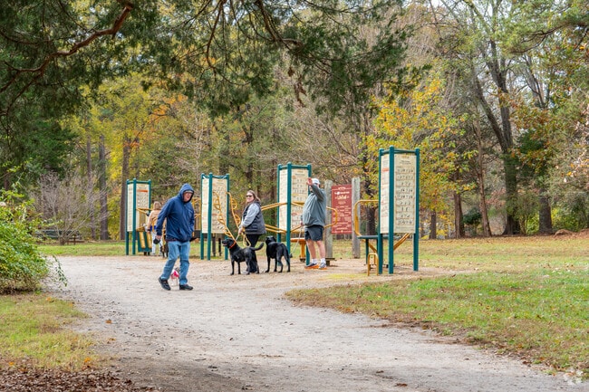 Mac Anderson Park offers Statesville locals great green space and walking trails.