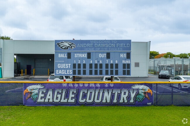 Southwest Miami High School is home of the Eagles.