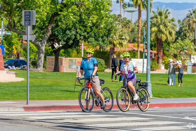 Feel the rhythm of the road as you cycle through The Mesa's vibrant neighborhoods.