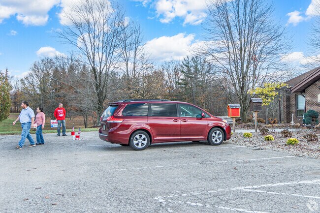 Residents express civic pride by voting at Austintown Township Park in Jackson.
