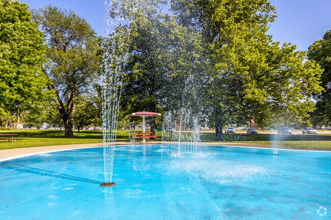 Pete Crivaro Park near Chesterfield is the perfect place to cool off in the summer heat.