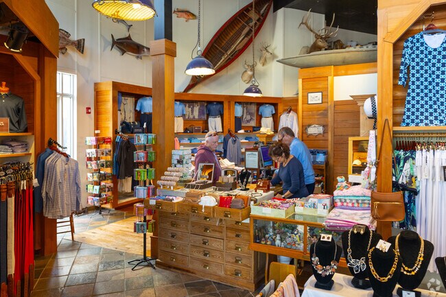 Wyndemere has high end shopping a stones throw away at The Village Shops on Venetian Bay.