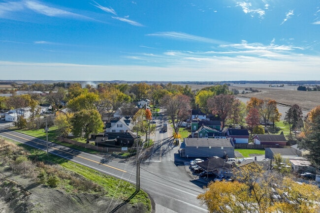 Elkhart Street is where you will find the most community within Leroy.