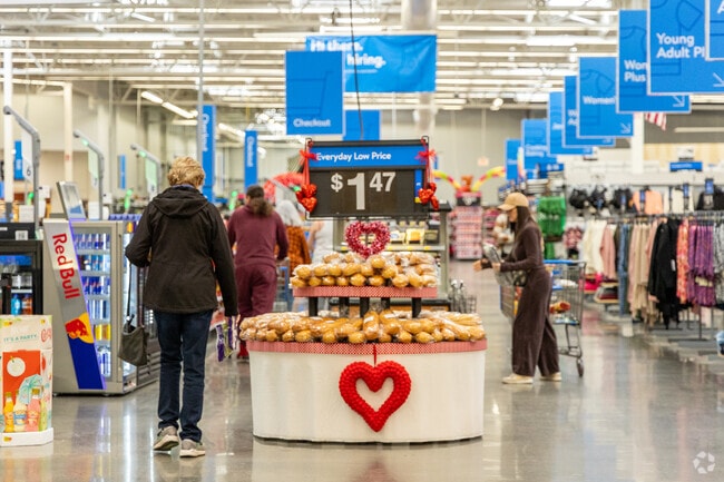 For pantry staples and bulk shopping, Valley residents head to Omaha’s big-box stores.